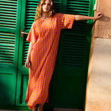 Sissel Edelbo Dionne Dress Pink Orange Tern S/M