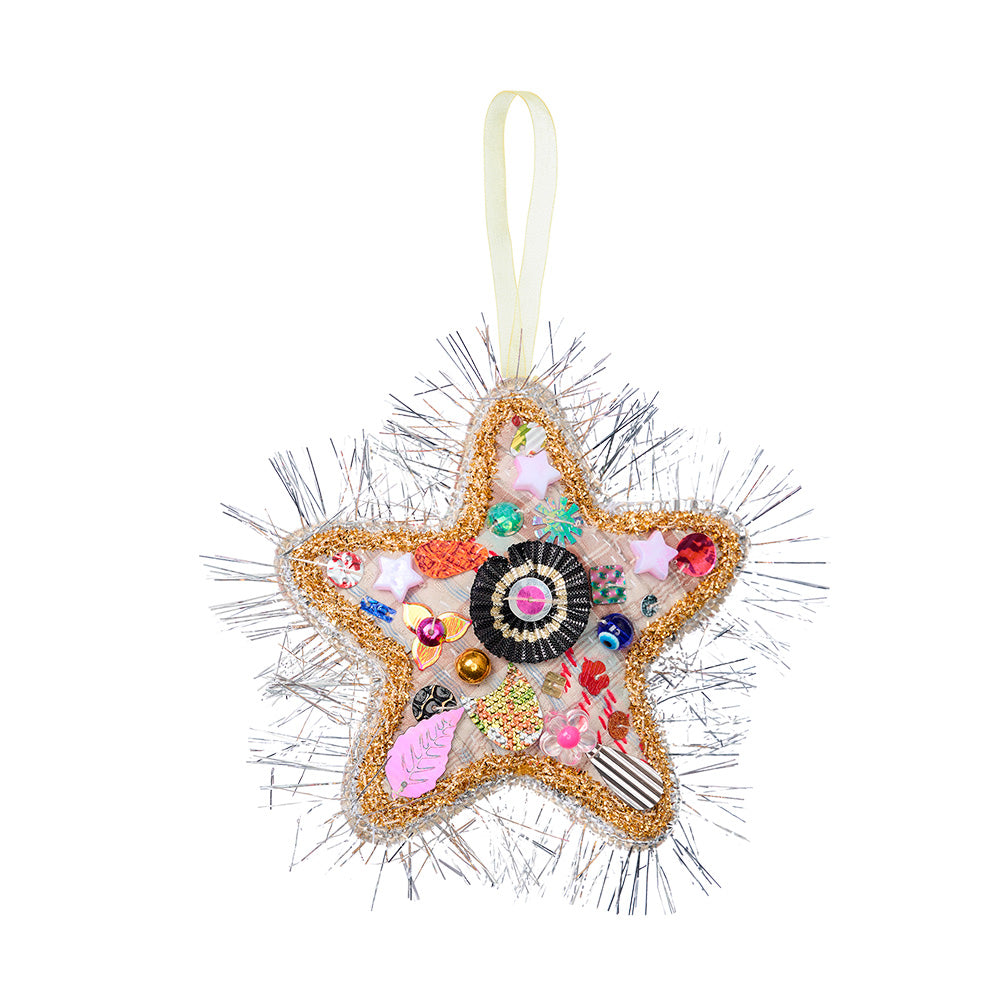 Sissel Edelbo Glitter Star Ornament Handpicked Stjerne julepynt
