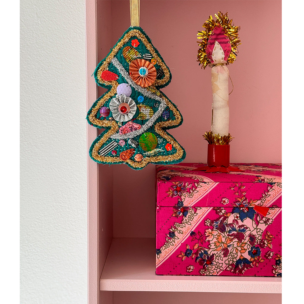 Sissel Edelbo Glitter Tree Ornament Handpicked Juletræ Julepynt