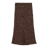 Sissel Edelbo Lady Skirt Brown Dot