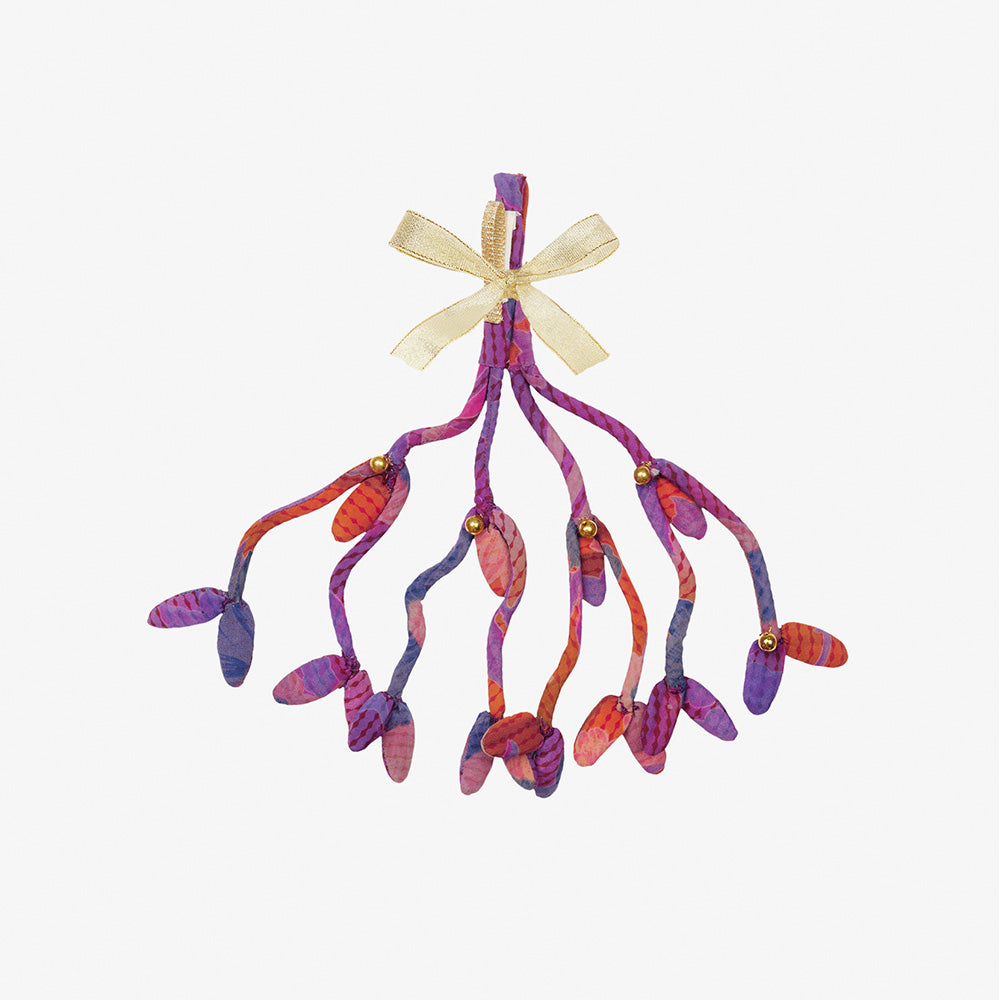 Sissel Edelbo Mathilda Silk Mistletoe Purple Crocus Mistelten Lilla