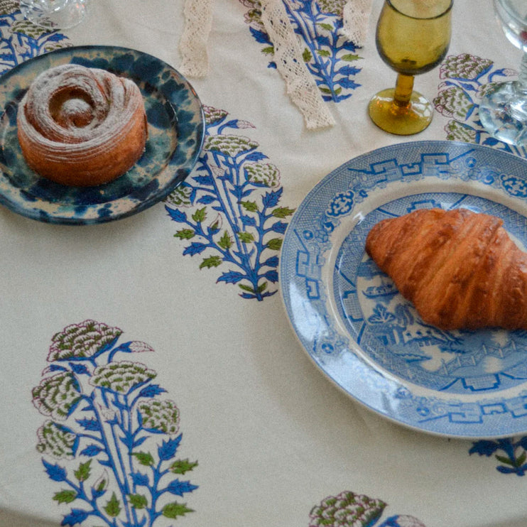Sissel Edelbo Noor Tablecloth Dug Royal Blue