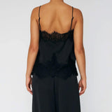 Stella Nova Delicate Lace Top Black