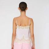 Stella Nova Delicate Lace Top Light Purple