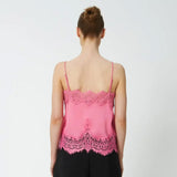 Stella Nova Underlayer Lace Top Amazing Pink
