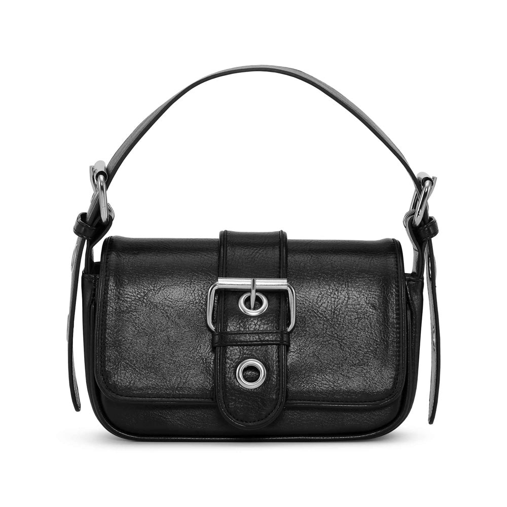 Sui Ava Buckle Bag Black