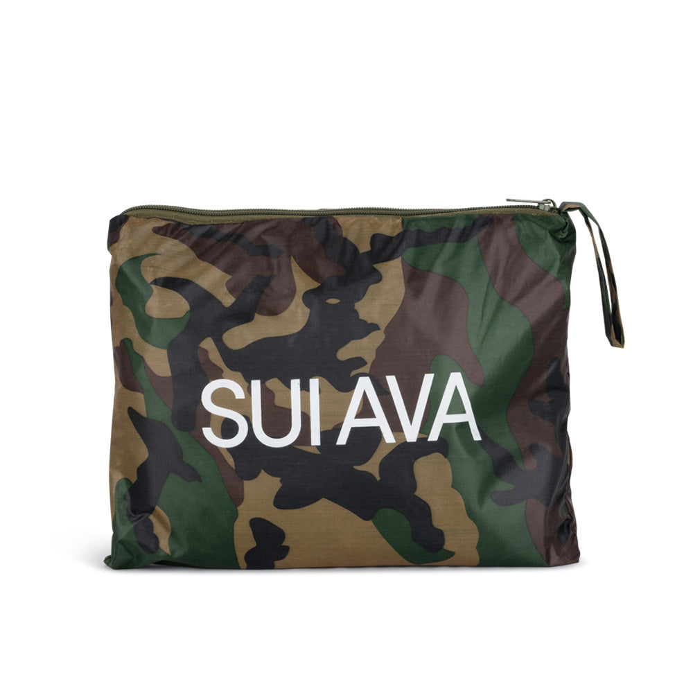Sui Ava Camou Rain Poncho Camouflage Regnslag