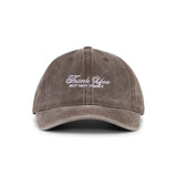 Sui Ava Cap Chocolate "Thank You But Not Today"