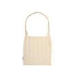 Pico Copenhagen Fleur crossbody-taske i ivory vævet polyester