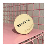 The Clay Play Keramik Flag Morsdag Hjerte Stempel