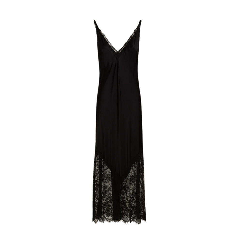 Tiffany Clothing Luna Lace Long Dress Black