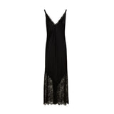 Tiffany Clothing Luna Lace Long Dress Black