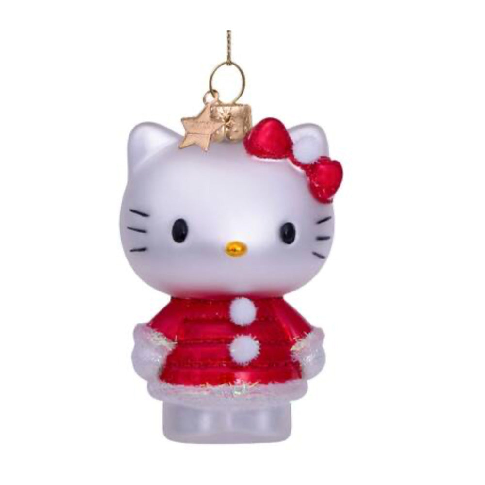 Vondels Ornament Julepynt Hello Kitty Xmas Dress