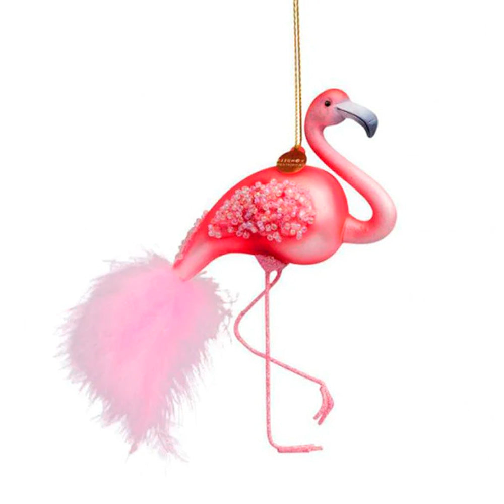 Vondels Ornament Julepynt Pink Flamingo