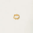 My Jewellery ear cuff med blomster, forgyldt