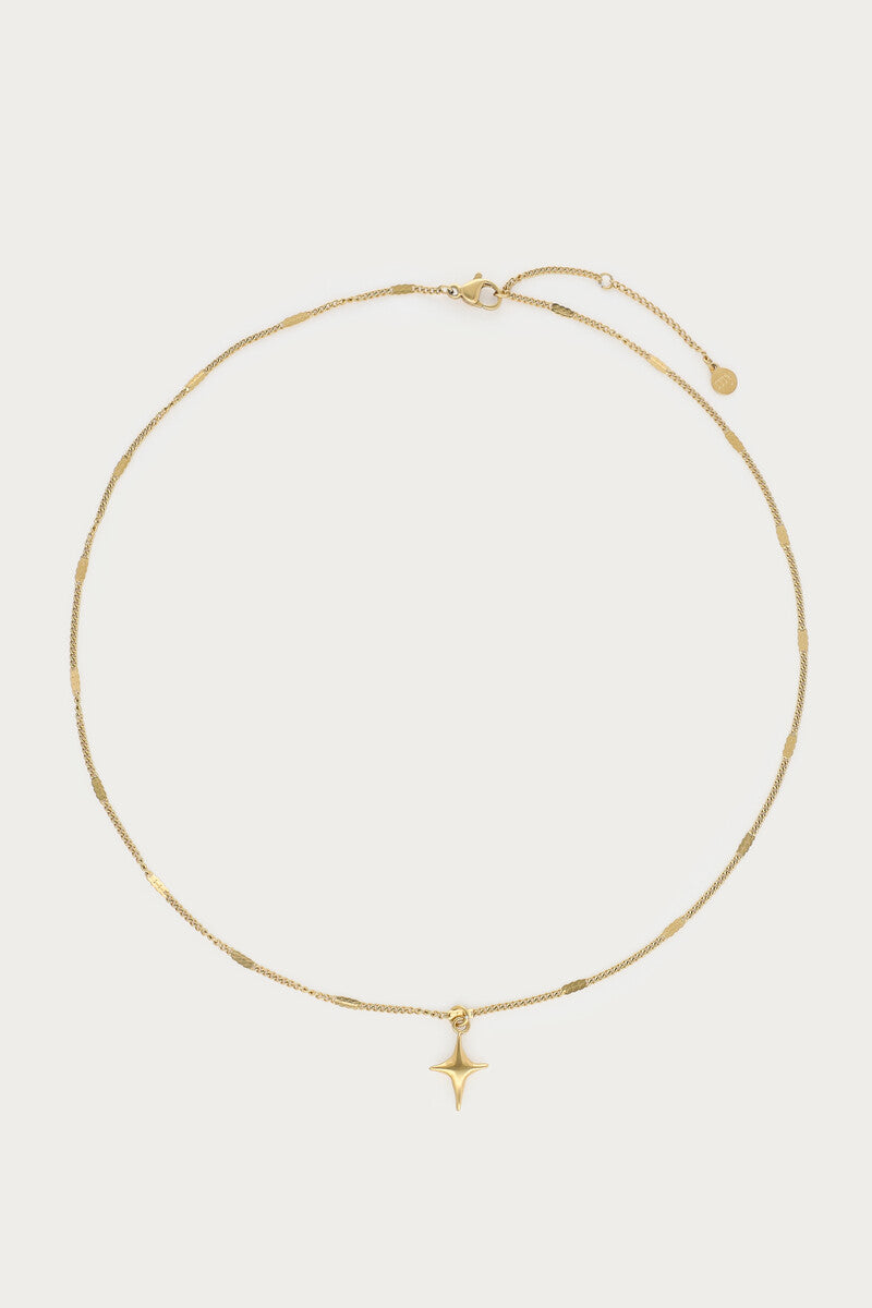 My Jewellery Fortune-Halskæde Med Nordstjerne - Guld
