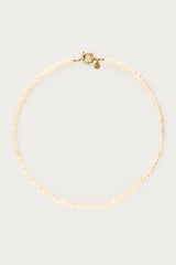 Freshwater pearls and locket necklace - Gold