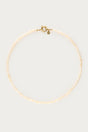 Freshwater pearls and locket necklace - Gold