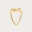 Open heart ring - Gold