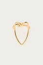 Open heart ring - Gold