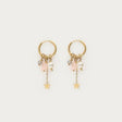 My Jewellery sunrocks hoops med sten og stjerne i guld