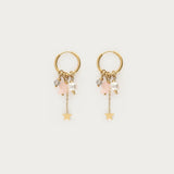 My Jewellery Sunrocks Hoops Med Sten Og Stjerne - Guld