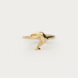 Tropical ring with dolphin