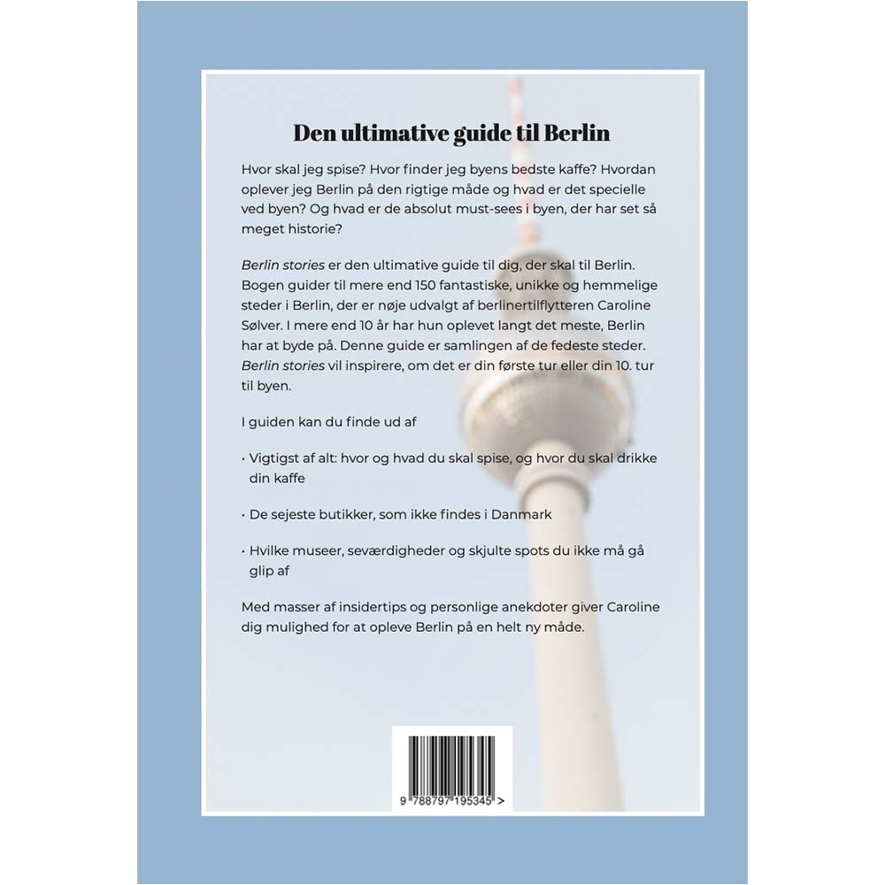 Berlin Stories - Den ultimative guidebog til Berlin