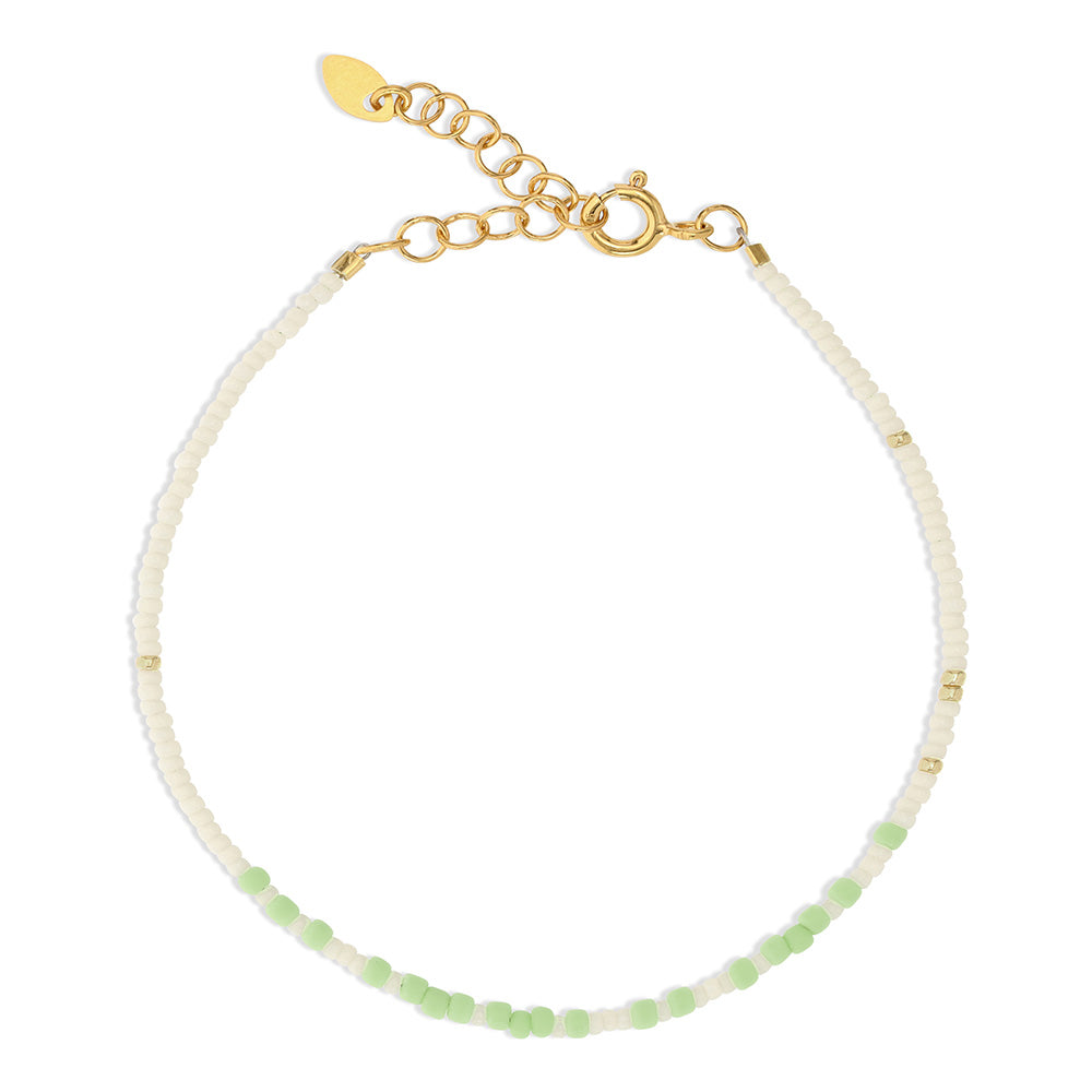 BY THIIM Perlearmbånd Gemte Tanker Morsekode - Spire