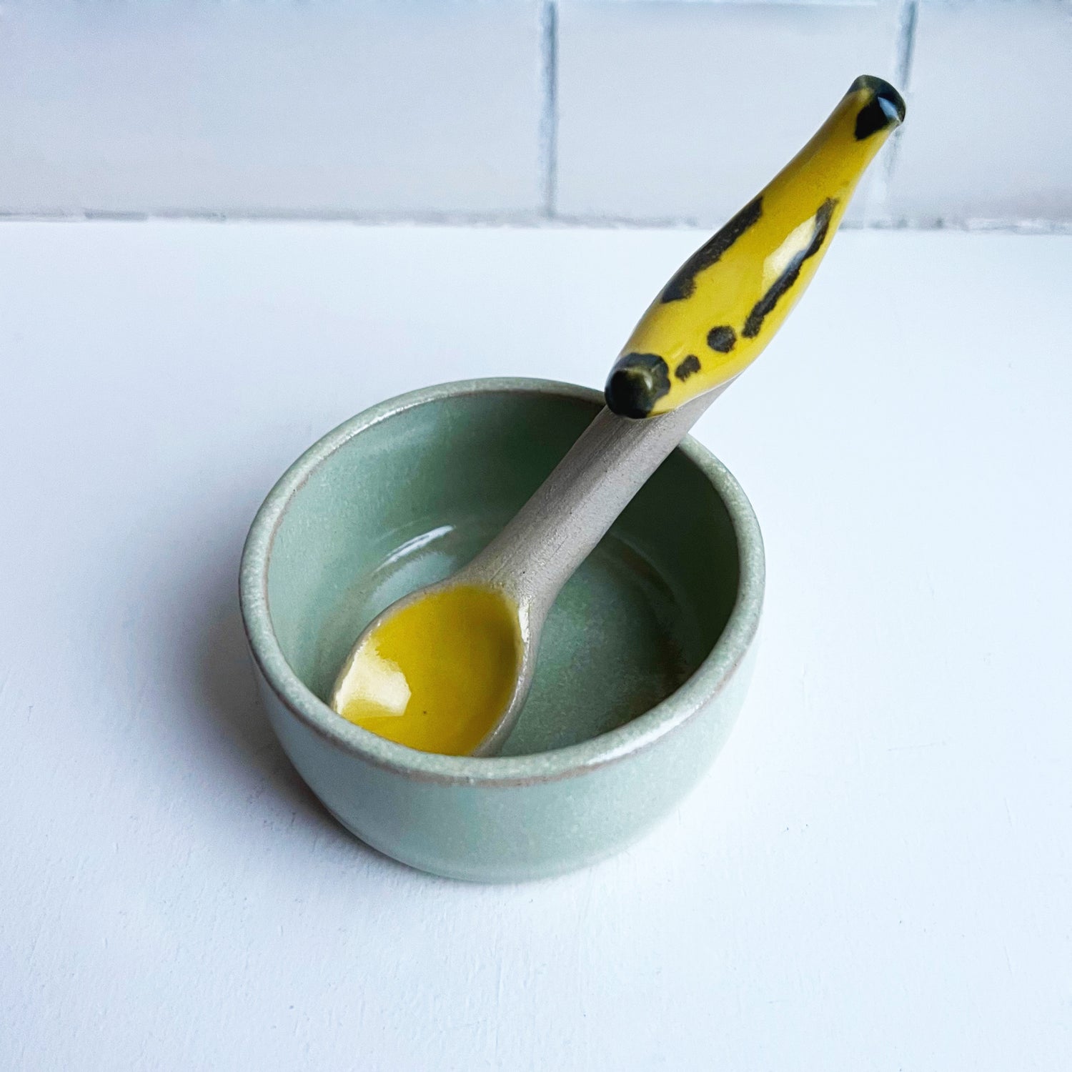 Julie Ebens Banana Spoon w. Bowl Bananske m. Skål