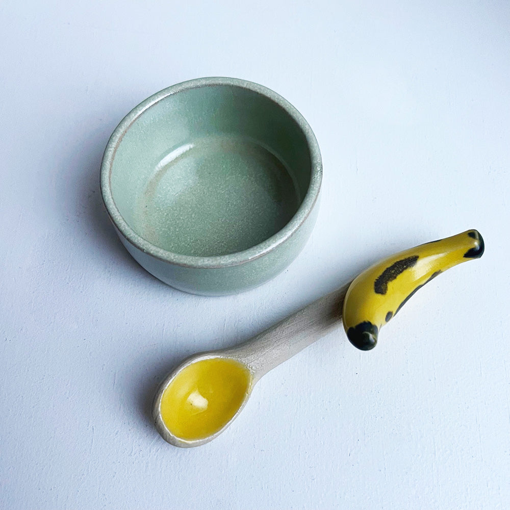 Julie Ebens Banana Spoon w. Bowl Bananske m. Skål