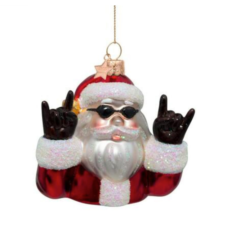 Vondels Ornament Cool Santa Julemand