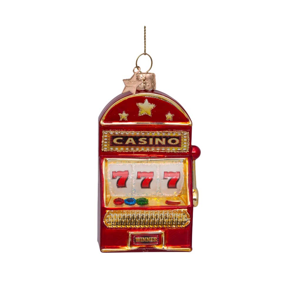 Vondels Ornament Red Slot Machine Spillemaskine