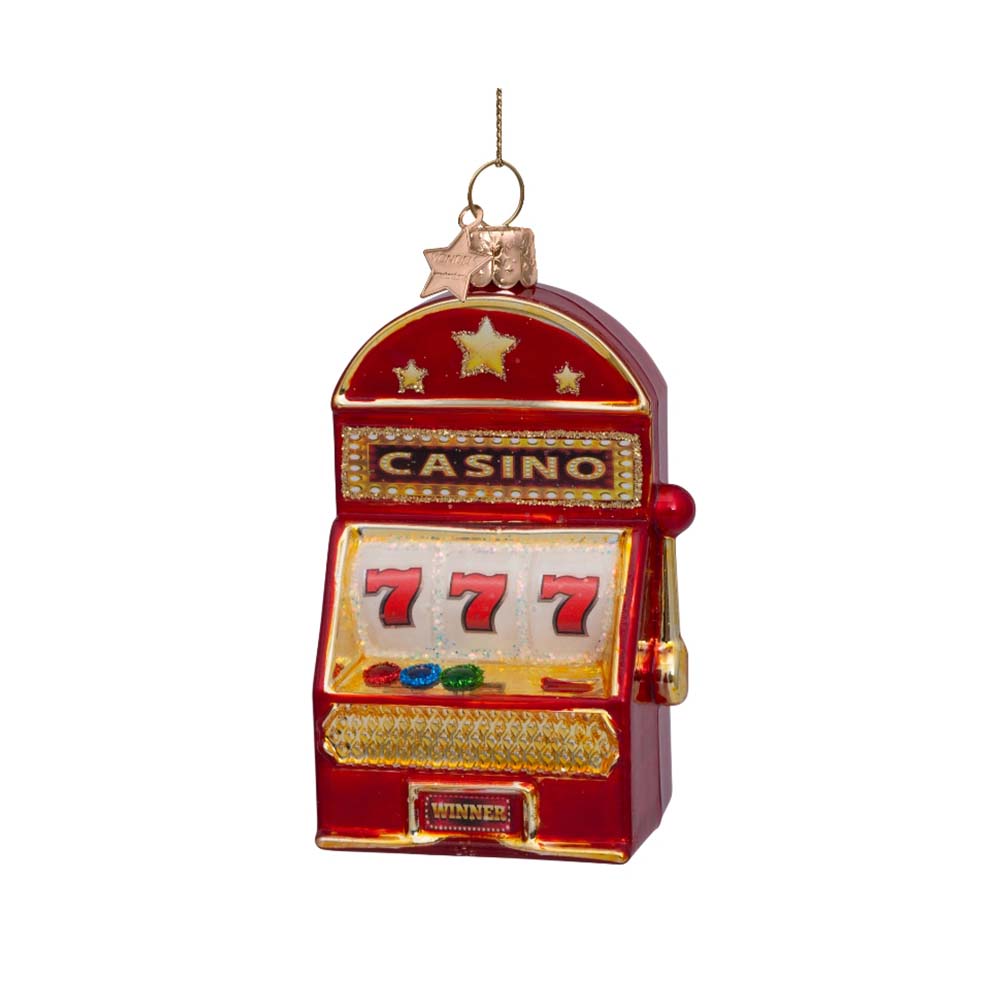 Vondels Ornament Red Slot Machine Spillemaskine