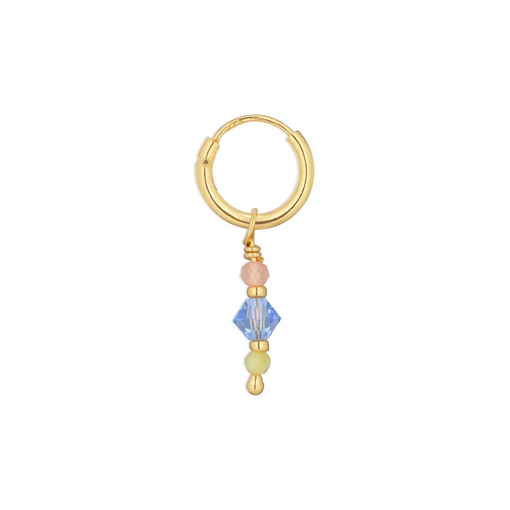 BY THIIM Ørering Sapphire Spir Hoop