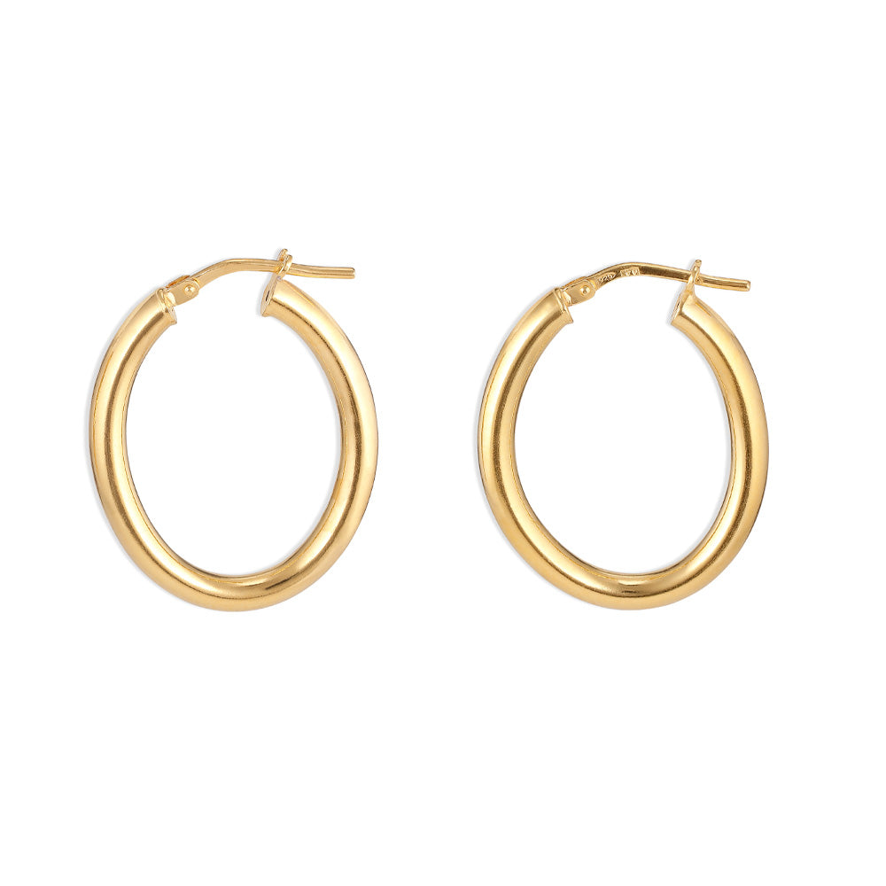 BY THIIM Øreringe Chunky Hoops